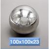 10pcs 304 Magnetic Stainless Steel Float Ball Switch Accessories 52x52x15mm Water Level Detection for Industrial Use