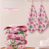 3Pcs High Quality Super Absorbent Cleaning Cloth Thickened Watermelon Printed Dishwashing Cloth Microfiber Cloth Household