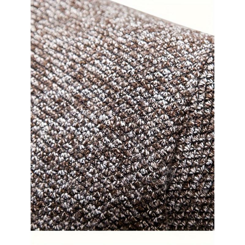 Men S Fleece Lined Half Zip Stand Collar Slim Fit Knit Sweater
