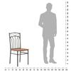 Dining Chairs 4 Pcs Brown Mdf