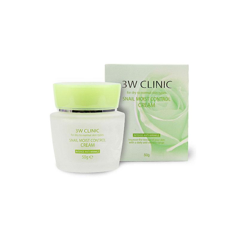 

[3W CLINIC] Увлажняющий крем с улиткой 50 г