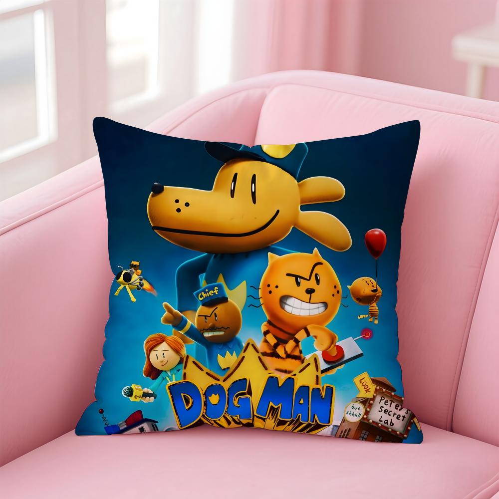 Poszewka na poduszkę Anime D-Dogman do domu i samochodu, wielofunkcyjna - Dwustronna, Miękka i Trwała do codziennego użytku