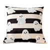 4545 Pumpkin Throw Cover Halloween Plush Cushion Cover for Sofa and Bed Decoration