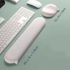 Slip designs Wrist Cushion Set Made Of Silicone And PU Leather For Enhanced Stability And Comfort During Desk Use.