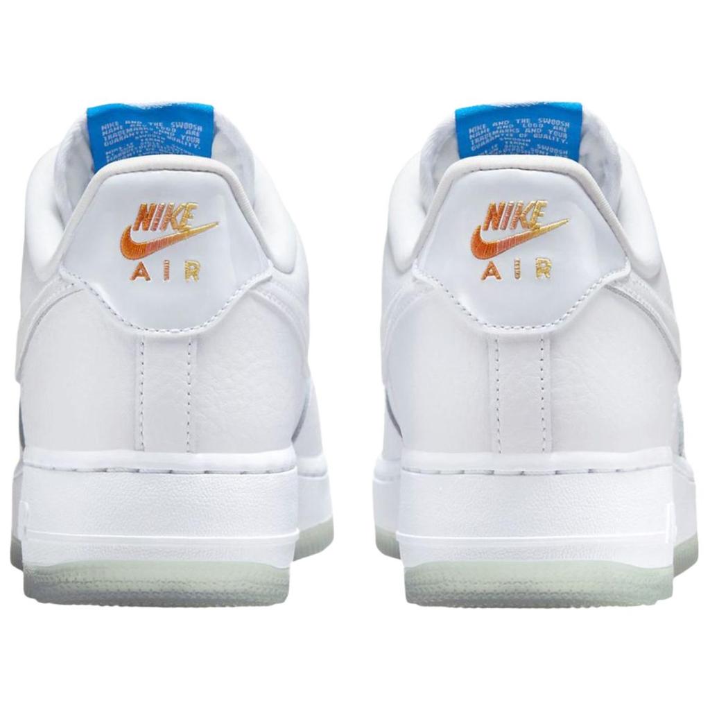 Nike Sneakers da donna Air Force 1 Low Beach Sunset Bianco Azzurro Ghiaccio IB8875-111