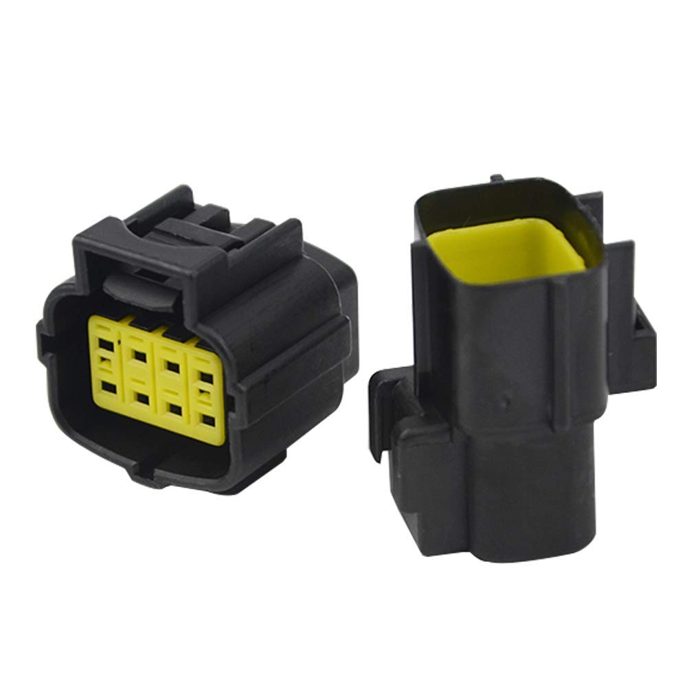 WMYCONGCONG 3 Kit 8 Pin 8 Pin Waterproof Wire Connector