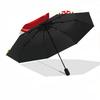 1pc Christmas ornaments Automatic Umbrella Portable Home Essential Umbrella, Iron Umbrella Structure Suitable for All Seasons yy251123167