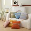 Craft Style Sofa Backrest, Light Luxury Style, High-end Bedside Cushion