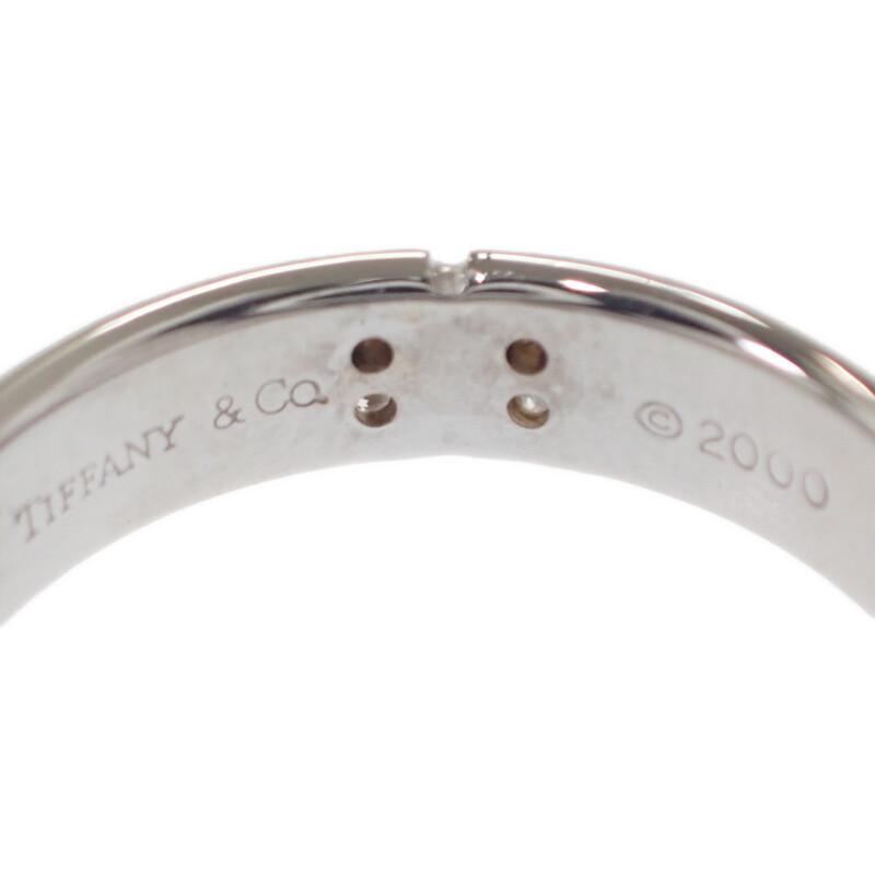 TIFFANY&Co.  #16(JP Size) Ring K18 White Gold Women