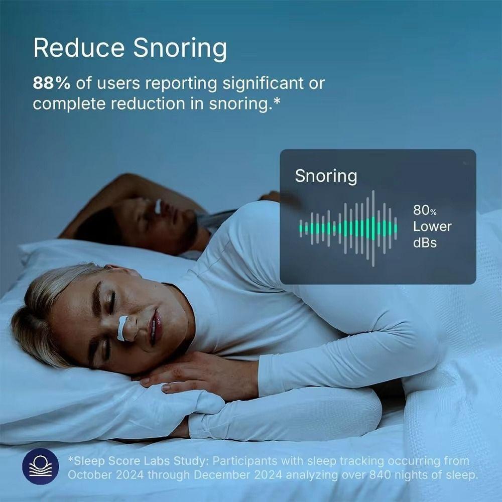 30 Pairs Stretchable Breathe Nasal Strips Hydrowoven Fabric Stop Snoring Nose Patch  Adult