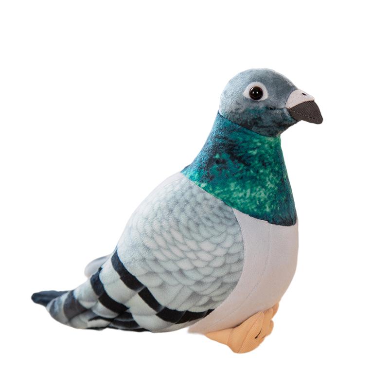 

Имитация Голубь Плюшевая Игрушка Голубь Милая Сорока Птица Кукла Декор Детский Подарок на День Рождения Green Dove