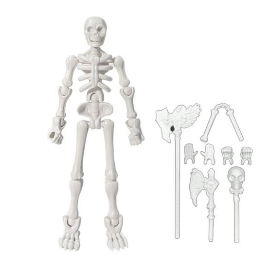 Acțiune Schelet Arme Umane Schelet Amuzant Articulat cu Figurină Schelet Magnetic Articulat Figurină pentru Colecționari