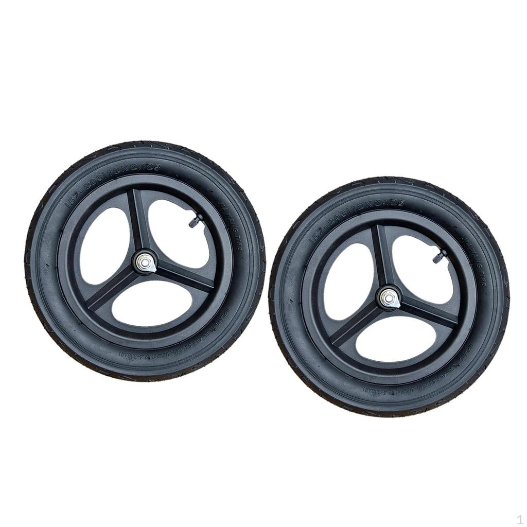 Balance Bike Replacement Wheel Air Tire Modification Accessory Maintenance Girls Boys Non Slip