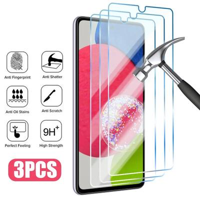 3 szt. Szkło hartowane do Samsung A53 A32 A23 A52S 5G ochraniacz ekranu do Samsung A13 A12 A41 A70 A04 A50 A71 A73 A52 A31 szkło