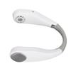 Neck Fan Bladeless 3 Speeds USB Charging 3000mAh Battery Quiet Hands Free Ambience Light Face Fan for Office Travel