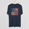 American Tshirt Unisex Triblend Crew Tee
