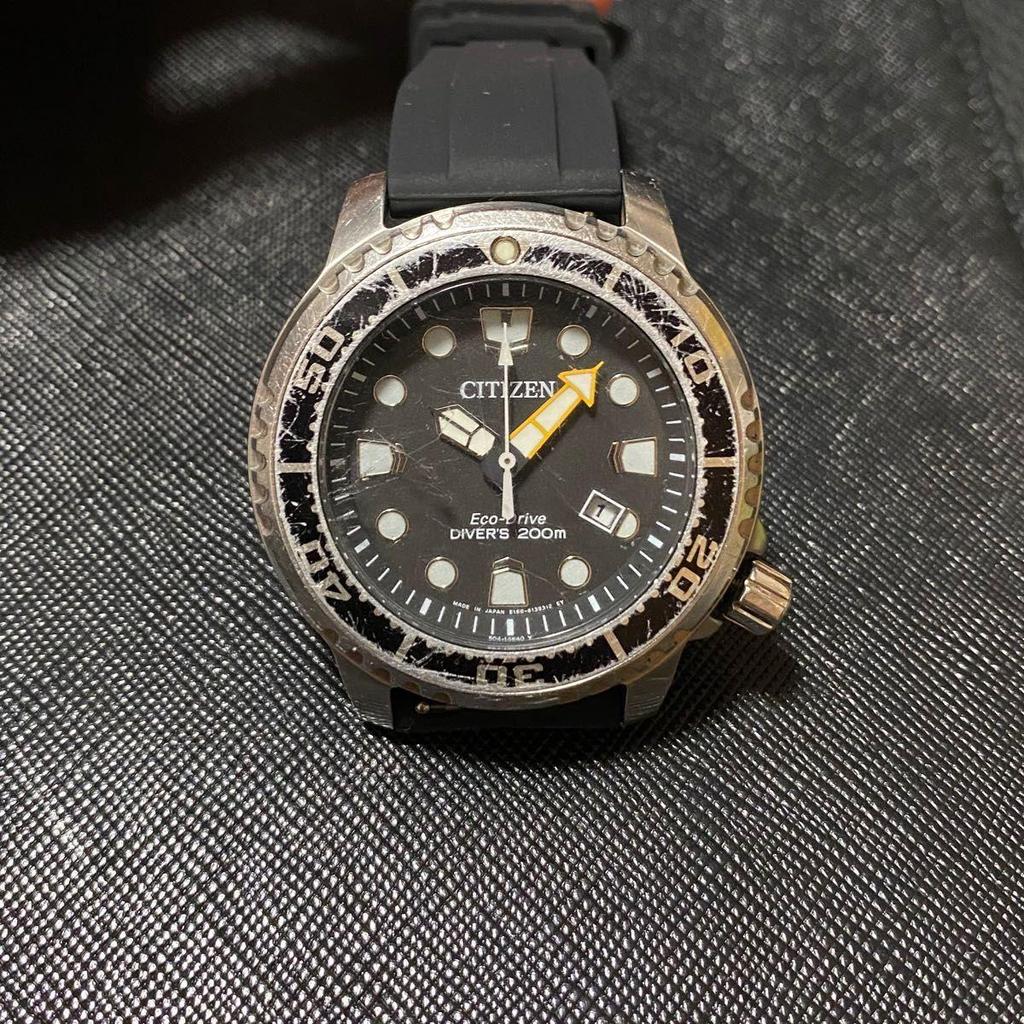Used Citizen Promaster Eco Drive PROMASTER CITIZEN BN0156-05E E168-S100623