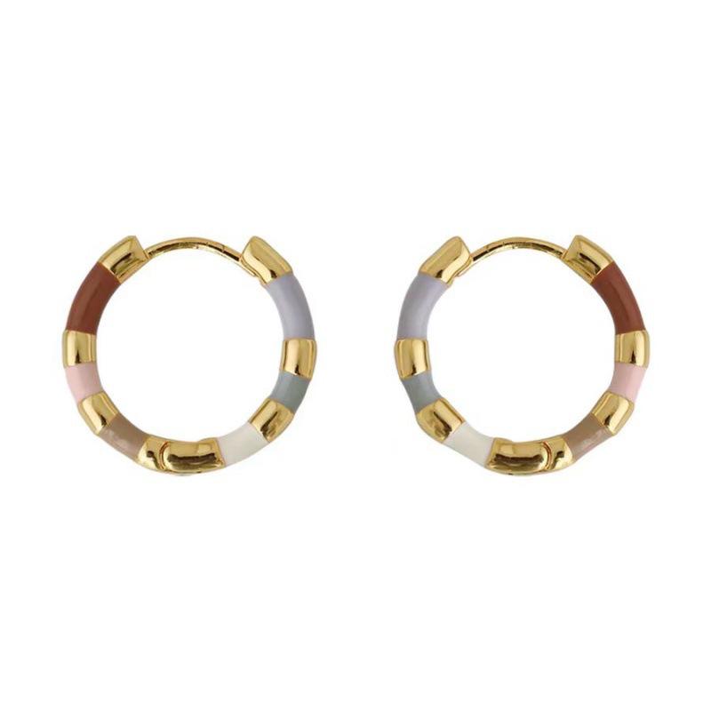 Colorful Retro French Ear Cuff: Luxurious, Fashionable, Versatile.