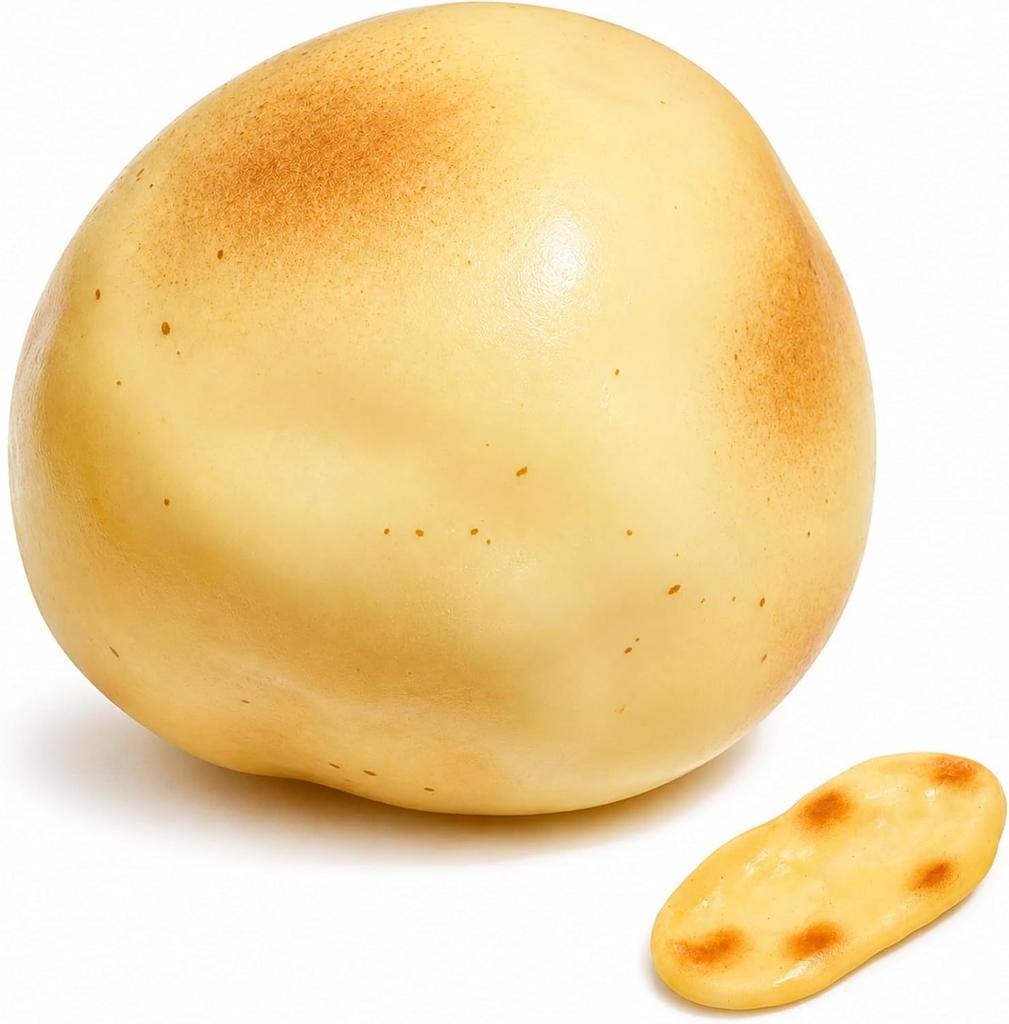 Soft Squeeze Ball Simulation Soft Potato Block Stress Relief Toy Coconut Oil Scented Durable Squeeze Ball for Kids Adults