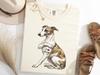 Whippet I Love Mom Shirt, Funny Whippet Mothers Day Tattoo Tee, Dog Lover Gift