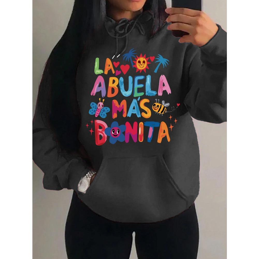Bonita Printed For Women Streetwear Creative Funny Pattern Hoodie Fleece New Sweatshirt Sport Female Clothes