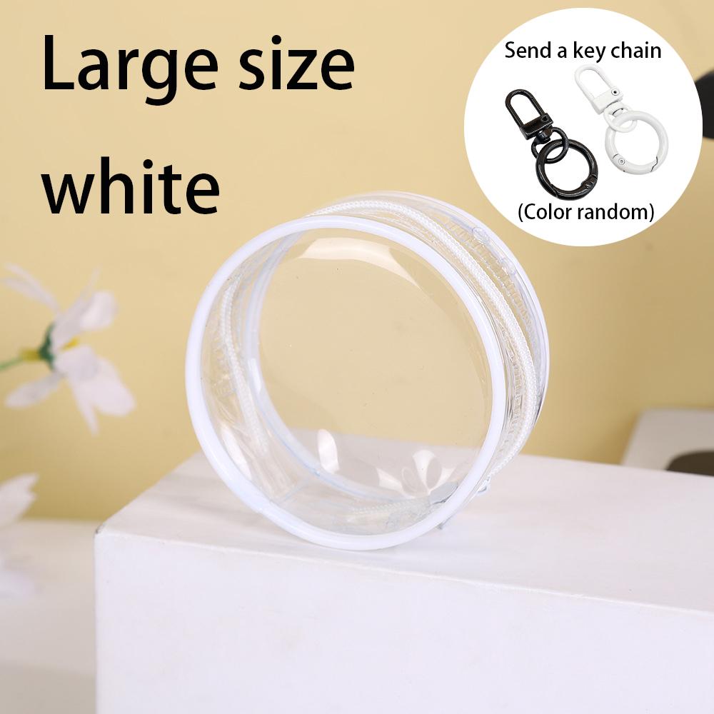 6-8cm Mini Figure Display Case | Clear PVC Protective Pouch ideal for Dolls/Collectibles | Anti-Scratch Travel Size Hanging Organizer Bag