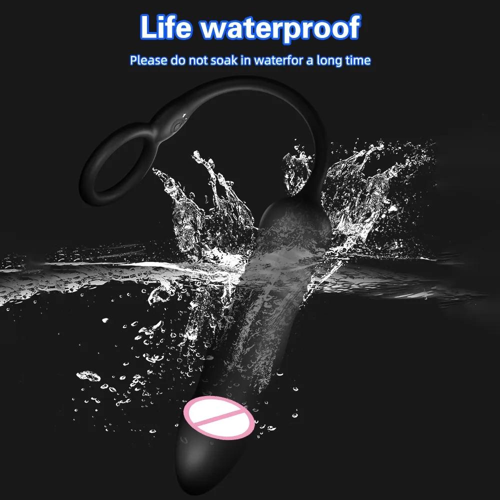 Retractable Dildo Vibrator Female Masturbator G Spot Vaginal Stimulator Prostate Massager Butt Plug Butt Plug Male Sex Toys