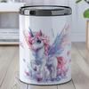 Rainbow Unicorn Wall Stickers, Magical Removable Self-Adhesive Decals for Kids Room & Living Room Decor