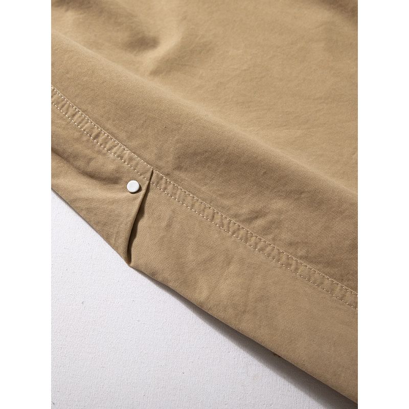 American-Style Men's Casual Pants, Spring and Autumn 2025 New Model, Pure Cotton, Men's Straight Loose Wide-Leg Long Pants, Trendy