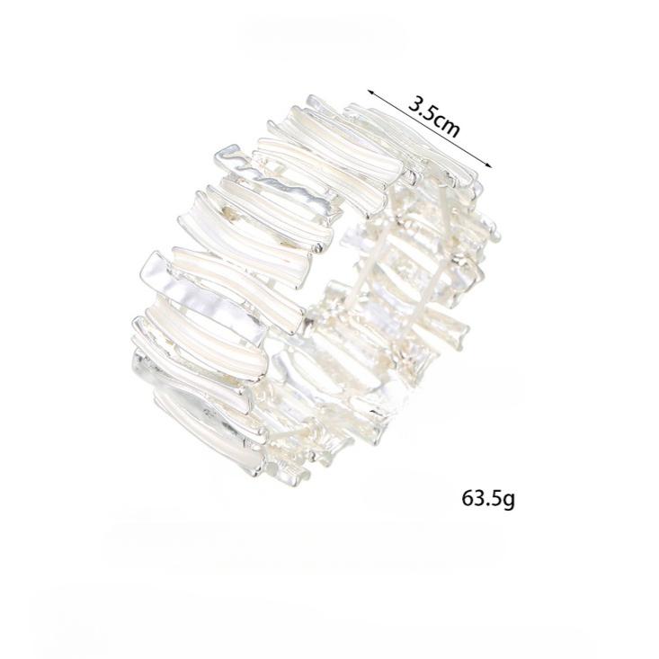 New Creative Irregular Geometric Elastic Bracelet, Fashionable and Versatile Women's Jewelry