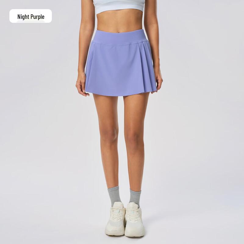 YIXI Women s 2-in-1 Sports Skirt with Inner Shorts