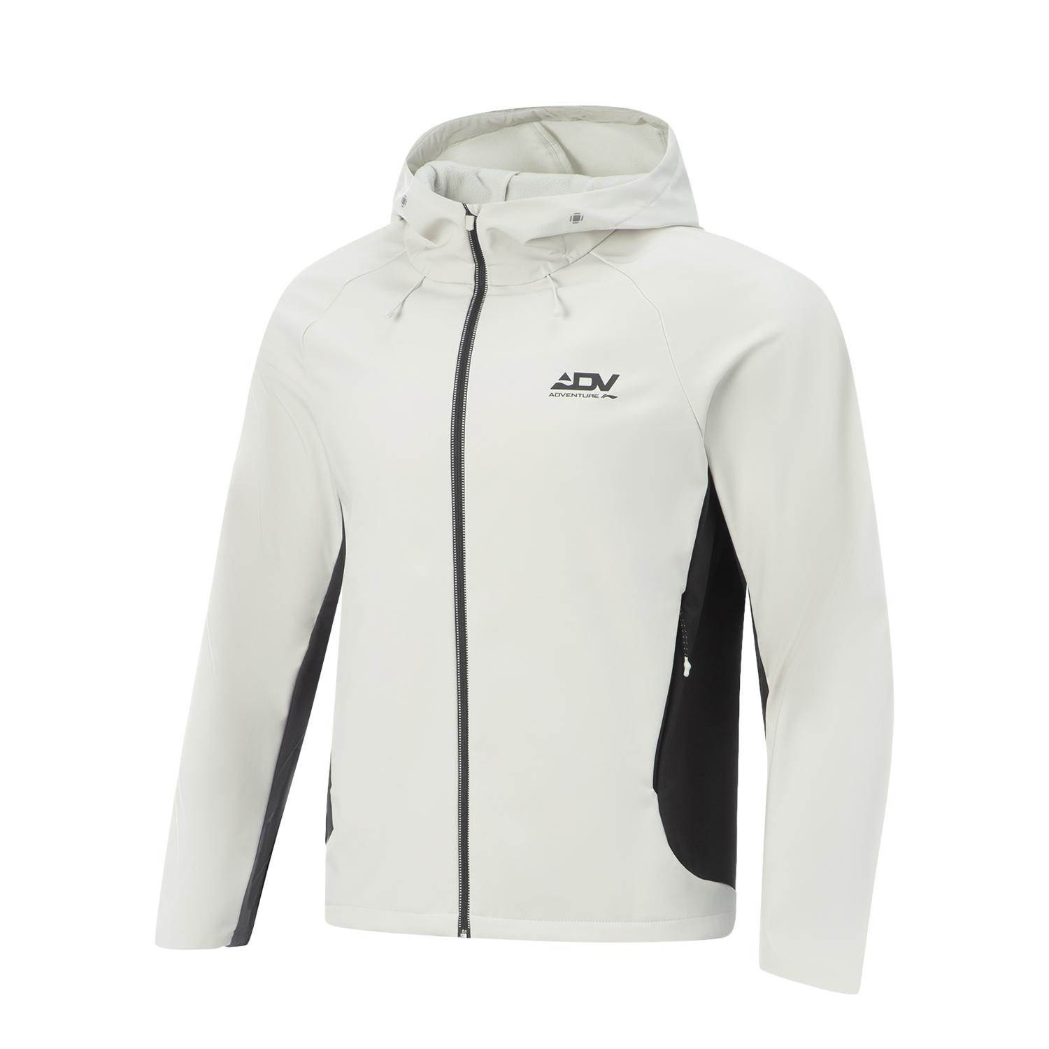 

Мужская куртка софтшелл Li Ning Running Series, ветрозащитная, водоотталкивающая, с капюшоном, AFDVG71-2