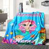 Home Blanket Mermaid Fashion Blanket Used For Chair Office Sofa Bed Camping Soft And Warm Giving Friends And Relatives Birthday Gifts Graduation Gifts