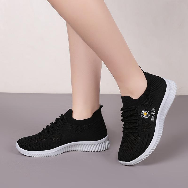 Summer mesh sports shoes couple mesh running shoes running casual men's and women's single shoes