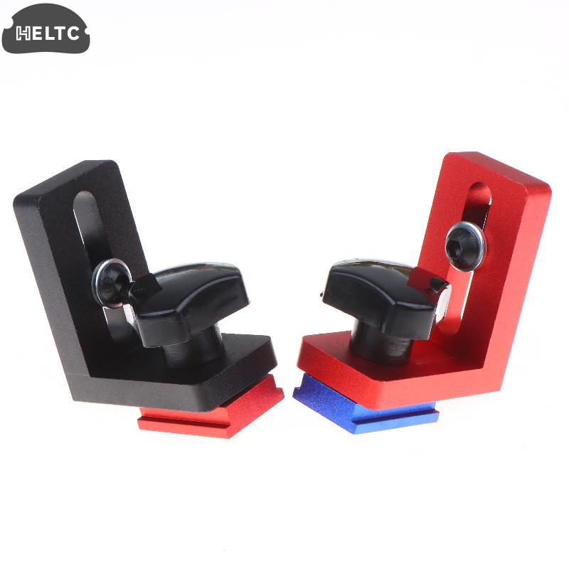 Aluminum Alloy T Track Clamp Hold Down Clamp for 30mm Woodworking Guide Rail Quick Release for Carpenter Bench DIY Projects