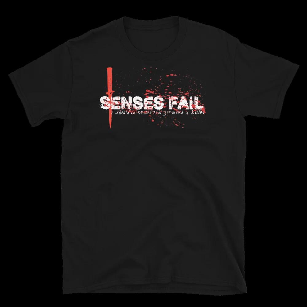 SENSES FAIL One Eight Seven Emo Post-Hardcore Band T-Shirt