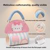 Cartoon Leather Tissue Box Holder For Home Decor With Wall Mount Design Suitable For Bedroom Living Room