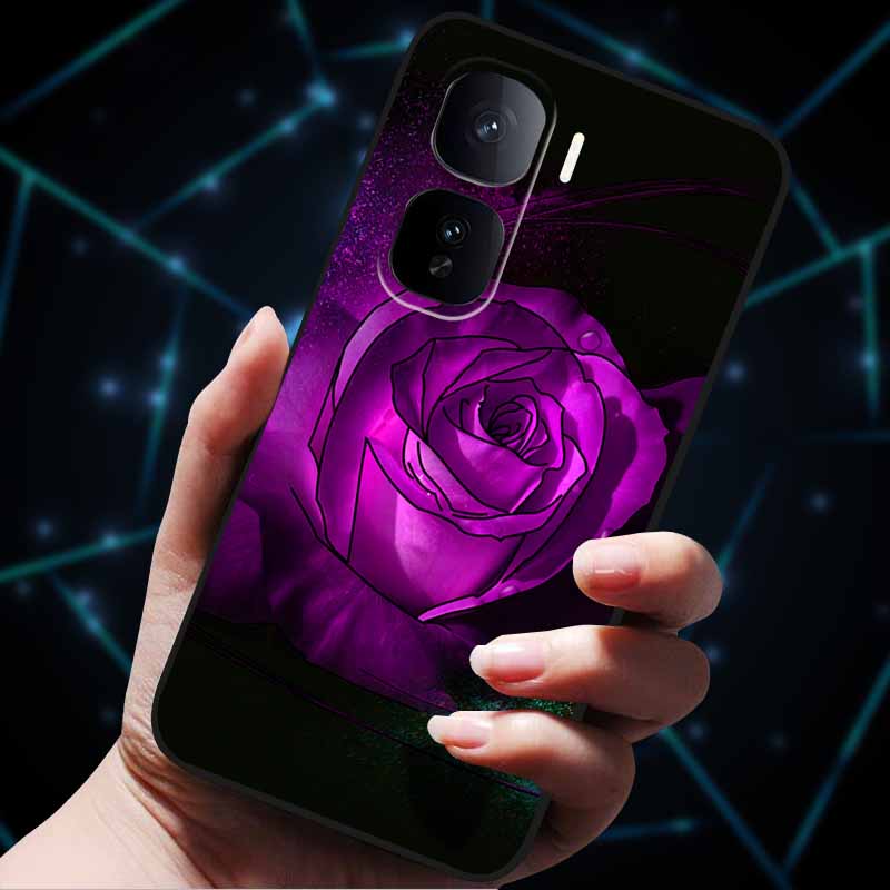 Kwiatowe Wytłaczane Etui 3D Dla vivo iQOO Neo 10 Etui 10Pro Miękkie Silikonowe Etui na Telefon dla vivo iQOO Neo 10 Pro Tylna Pokrywa Coque Torba