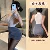 Sexy Lingerie Pure Desire Style Secretary Lace Pajamas Women's Hip Skirt Uniform Suit Qqny908