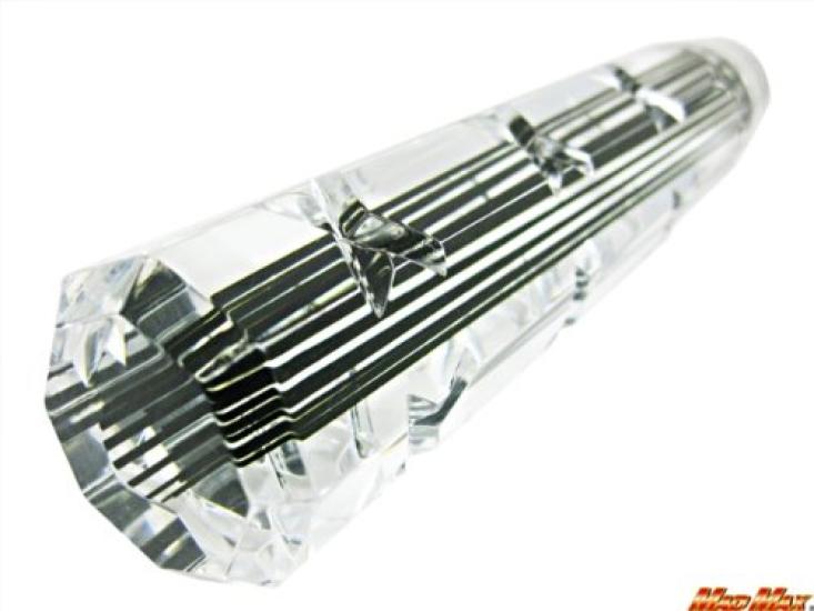 Aqualine Shift Cross-Cut Knob, 220mm, Smoke, 100-0812