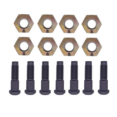 8PCS Replacement Wheel Bolt Nut Kit Compatible with For Bobcat 643 S76 S770 S570 S130 632 Part Numbers 6709170 6564669