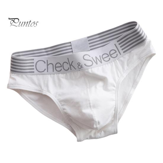 Dreieckige Unterwäsche für Herren, einfarbige Shorts mit Buchstabendruck, atmungsaktiv, lockere Unterhose mit breiter Krempe für Teenager zum täglichen Tragen und Schlafen