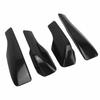 4PCS Dach Rack Abdeckung Kunststoff Auto Zubehör Einfach Zu Installieren Dach Gepäck Fracht Schiene Rack