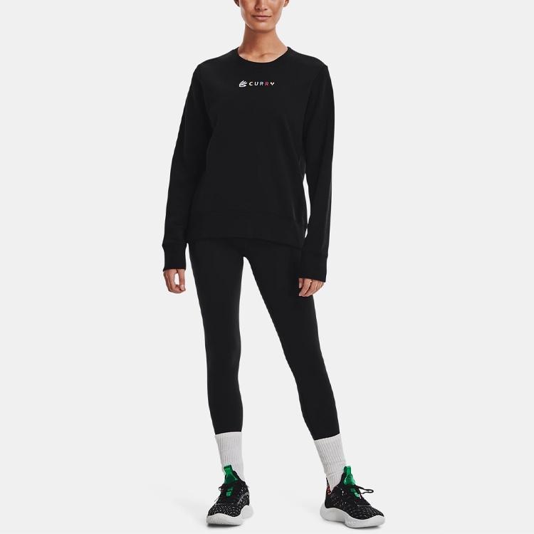 Under Armour Curry Sweatshirt Women's Black Unisex 1369636-001