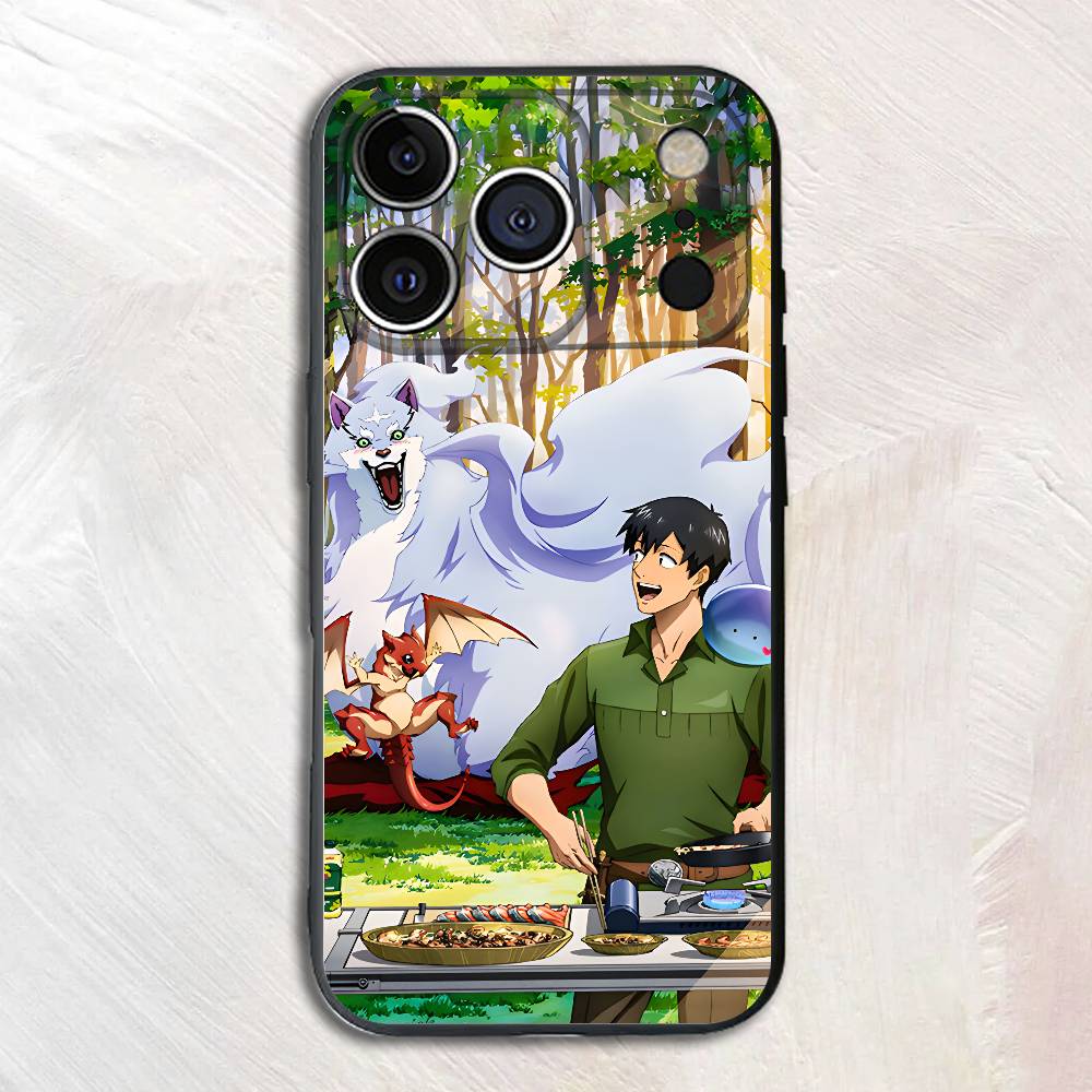 

Аниме Чехол-бампер T-Tonsuki Черный для iPhone 17 16 15 14 13 12 13 12 11 Pro Max Plus XS XR Силиконовый Мягкий Задний Чехол iPhone15