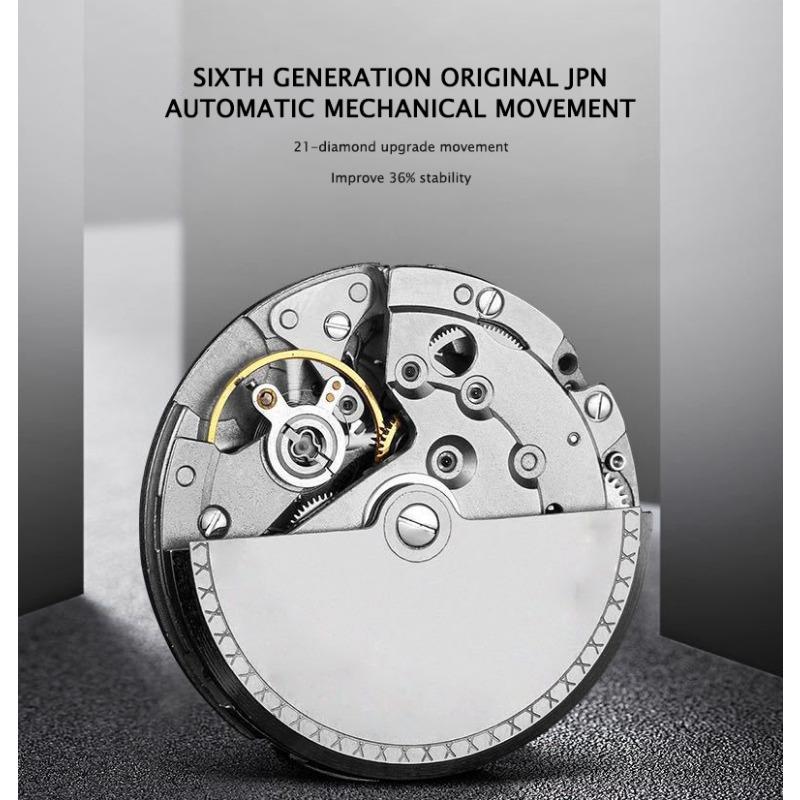 POEDAGAR Business Watch Men Luxury Fashion Stainless Steel Sport Watches Masculino