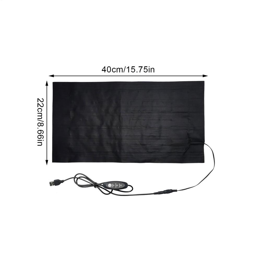 Haustier Heizmatte USB Waschbar Einstellbar Premium Kohlefaser Verbundfaser Wärmematte Sicher Und Zuverlässig Zum Warmhalten