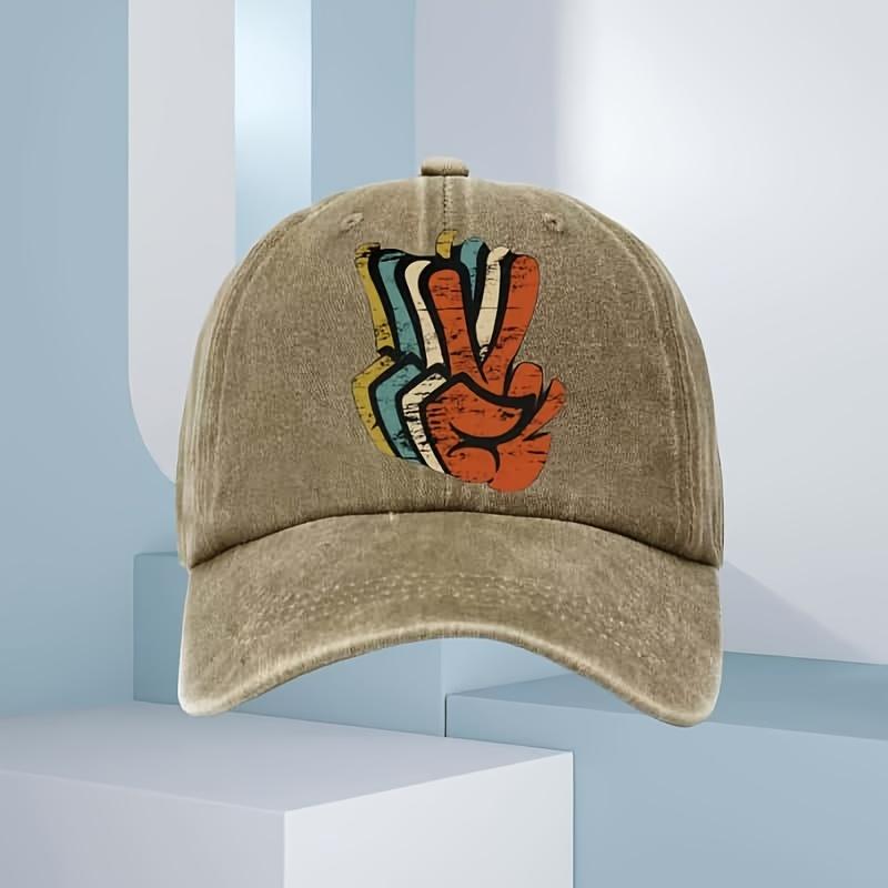 Cartoon pattern printed baseball cap suitable for sun protection and shading in all seasons
