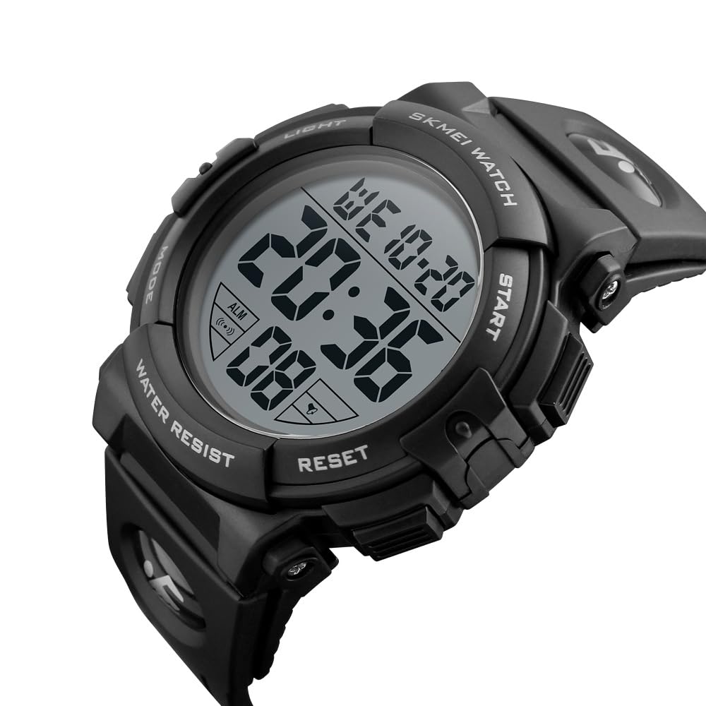 Datirzyx Digital Sports Watch Black