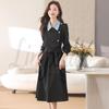 Azure Night Traveler 2026 Women's French Two-Piece Look Autumn Dress